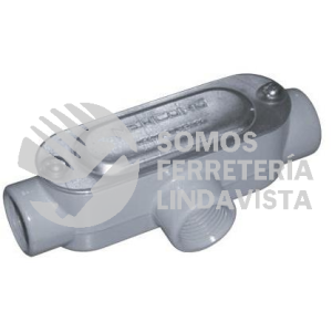 0102OT ELECTROREGISTRO OVALADO T 3/4" CONDULET NEWCOND