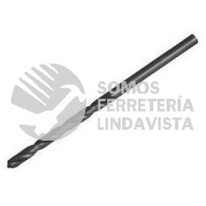 WF0212 BROCA DE ACERO DE ALTA VELOCIDAD ZANCO RECTO 9/64" X 3" WOLFOX