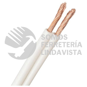 301716MT CABLE CORDON POT BLANCO CAL 12AWG VENTA POR METRO IUSA