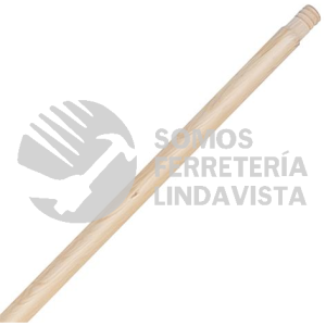 BAS BASTON DE MADERA CON ROSCA DELGADA NACIONAL