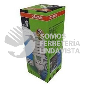 DULUX EL TWIST120W/865 LAMPARA FLUORESCENTE ESPIRAL FOCO BASE E40 120W=480W 65K 220V LUZ BLANCA OSRAM