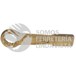 UH2785SWM LLAVE DE GOLPE PLANA DE BRONCE-ALUMINIO ANTICHISPA METRICA, 12 PUNTAS, 85 MM URREA