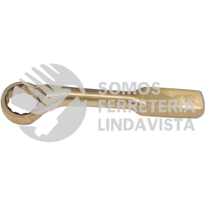 UH2620SW LLAVE DE GOLPE ACODADA DE BRONCE-ALUMINIO ANTICHISPA EN PULGADAS, 12 PUNTAS, 1-1/4" URREA