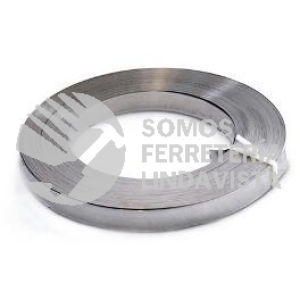 B206 ROLLO FLEJE ACERO INOXIDABLE 3/4" 19MM DE 30MTS BANDIMEX