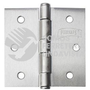 135E BISAGRA RECTANGULAR 89X64MM 3-1/2" X 2-1/2" POR PIEZA PHILLIPS