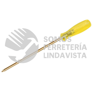 UH9686 DESTORNILLADOR DE BRONCE-ALUMINIO ANTICHISPA, PUNTA PHILLIPS DE #3 URREA