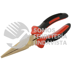 UH2292 PINZA DE BRONCE-ALUMINIO ANTICHISPA 8", DE PUNTA LARGA URREA