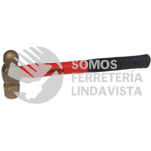 UH00FG MARTILLO DE BOLA DE BRONCE-ALUMINIO ANTICHISPA 7OZ URREA