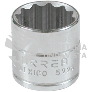 5228 DADO CUADRO DE 3/8", 12 PUNTAS, EN PULGADAS, 7/8" URREA