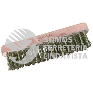 UH1885 CEPILLO DE CERDAS DE BRONCE-ALUMINIO ANTICHISPA CON 6X16 FILAS DE PINCELES URREA
