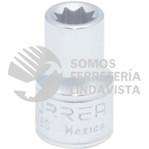 5208S DADO CUADRO DE 3/8", 8 PUNTAS, EN PULGADAS, 1/4" URREA