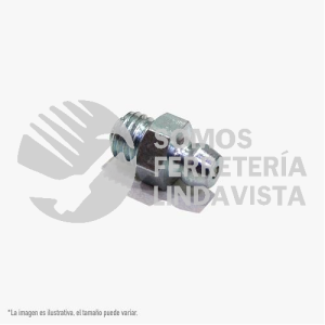 FNGM08R GRASERA DE NIPLE ACERO GALVANIZADO RECTA M8X1 INDUX
