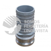 400-E ACOPLE PARA MANGUERA CONEXION RAPIDA DE ALUMINIO 4" CON ESPIGA "E" USALOK