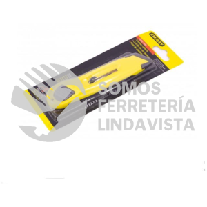 10-065 CUCHILLA PROMOCIONAL RETRACTIL PLASTICA STANLEY