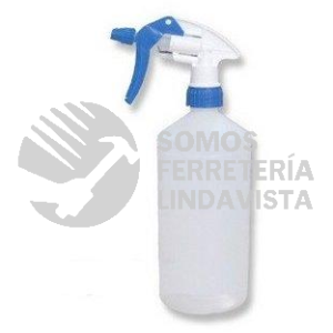 BOTELLA POLIETILENO CON ATOMIZADOR DE PLASTICO 1 LITRO SEMINDUSTRIAL