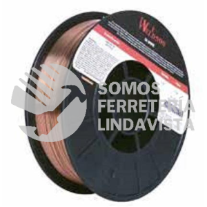 WLD*1S6-035-15K MICROALAMBRE SOLIDO ACERO AL CARBONO 0 35" DM AWSA5 18 ER70S-6 15 KG WELD500