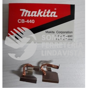 195021-6 JUEGO DE CARBONES CB-440 PARA TD124D DHP456 DHP482-2 PIEZAS MAKITA