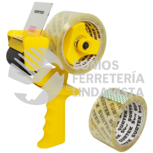138029 DESPACHADOR DE CINTA CLASICO CON 2 CINTAS TRANSPARENTES SURTEK