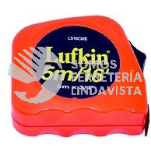 L516CMENOM FLEXOMETRO CINTA METRICA 5M / 16" CTFLF250-05 LUFKIN