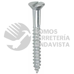 420805023 TORNILLO PARA MADERA CABEZA PLANA RANURADA 8 X 50 NACIONAL