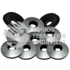TRM134 RONDANA VULCANIZADA CON NEOPRENO 1/4" NACIONAL