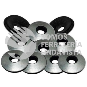 TRM134 RONDANA VULCANIZADA CON NEOPRENO 1/4" NACIONAL