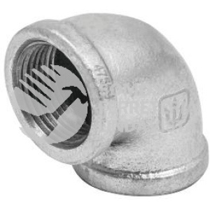 510-005L CODO GALVANIZADO 90GRADOS DE 1" MUELLER