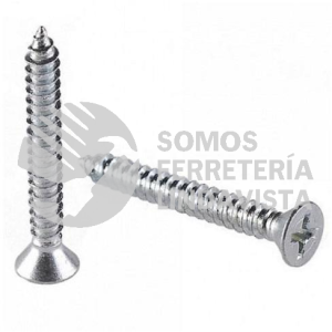 PP10032 PIJA FIJADORA PLANA GALVANIZADA PUNTA AB #10 X 1-1/4" TOLEDO