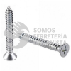 PP10025 PIJA FIJADORA PLANA GALVANIZADA PUNTA AB #10 X 1" NACIONAL