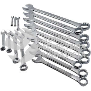 KN3200-16S 10486 JUEGO DE LLAVES DE COMBINADA STD 16 PZAS 1/4" A 1-1/4" KNOVA