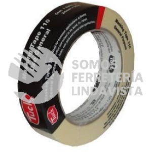 101010 CINTA MASKING TAPE 1/2" 12MM X 50M TIPO 110 TUK