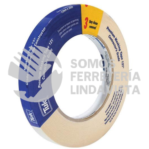 103336 CINTA MASKING TAPE (75 MM X 50M) COLOR CREMA TIPO 121 TUK