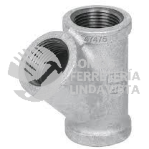 ES62308L CONEXION GRIEGA " Y " GALVANIZADO 2" MUELLER