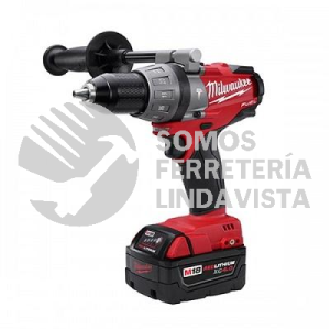 2604-22 JUEGO DE TALADRO/ATORNILLADOR DE PERCUSIÓN DE 1/2" M18 CON 2 BATERÍAS CARGADOR Y ESTUCHE MILWAUKEE