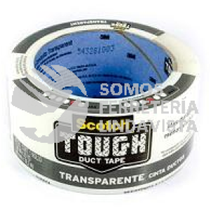 2120 CINTA PARA DUCTOS TRANSPARENTE SCOTCH TOUGH DUCT (48MMX18 2M) 3M