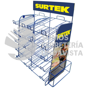 RLIJA RACK DESPACHADOR PARA LIJAS 50 X 28 X 65 CM SURTEK