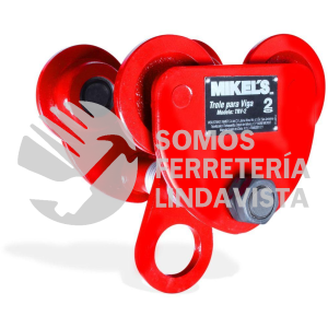 TRV-2 TROLE PARA VIGA 2 TONELADAS ANCHO AJUSTABLE MIKELS