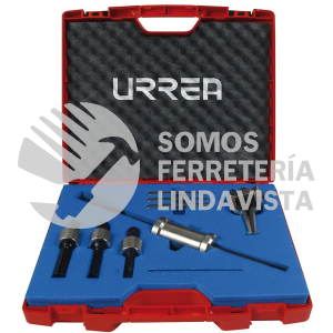 4702 JUEGO DE EXTRACTORES INTERIORES Y EXTERIORES CON ACCESORIOS 3 TON, 8 PIEZAS URREA