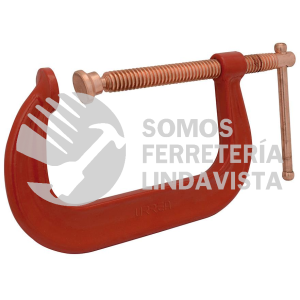 406W PRENSA TIPO "C" DE 6" FORJADA, GARGANTA PROFUNDA PARA SOLDAR URREA