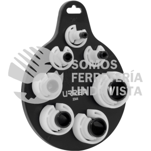 2344 JUEGO DESCONECTORES PARA LINEAS DE COMBUSTIBLE, 7 PIEZAS URREA