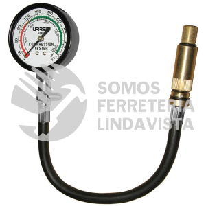 2340 VERIFICADOR COMPRESION A GASOLINA 0-300 LB/PULG2 URREA
