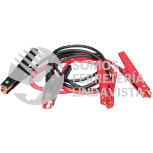 200 JUEGO DE CABLES PARA PASAR CORRIENTE CALIBRE 6 DE 2.5 M URREA