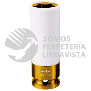 7319MP DADO DE IMPACTO METRICO CUADRO DE 1/2" CON PROTECCION NYLAMID, 19 MM URREA