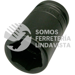 10024LS DADO DE IMPACTO EN PULGADAS CUADRO DE 1/2" PARA RUEDAS DE CAMION, 1" X 1-1/2" URREA