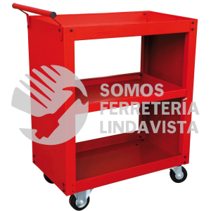 9980 CARRO UTILITARIO DE LAMINA 2 ENTREPAÑOS 30" URREA