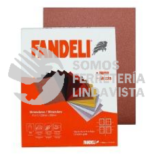 00076 HOJA LIJA PARA METAL J-86 G150 FANDELI