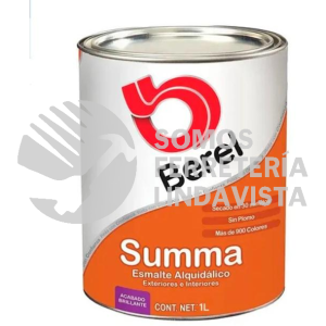 672 ESMALTE ALQUIDALICO SUMMA CHOCOLATE 1L BEREL