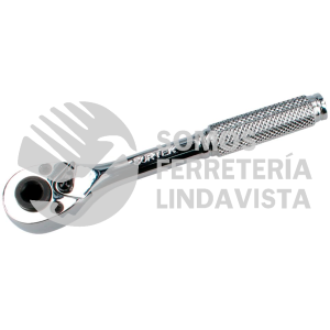 F4450 MATRACA PARA DADO CUADRO DE 1/4", CABEZA TIPO PERA PUNTA HEXAGONAL SURTEK