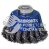 2898 CEPILLO TIPO COPA DE ALAMBRE TRENZADO EASY-CUT (3"X0 020"X5/8"-11) TENAZIT