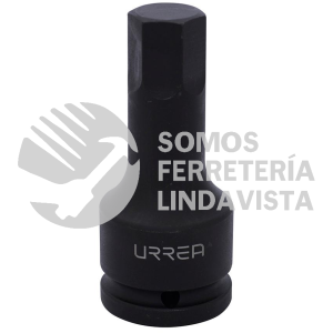 759017M DADO DE IMPACTO CON PUNTA HEXAGONAL CUADRO DE 3/4", METRICO, 17 MM URREA